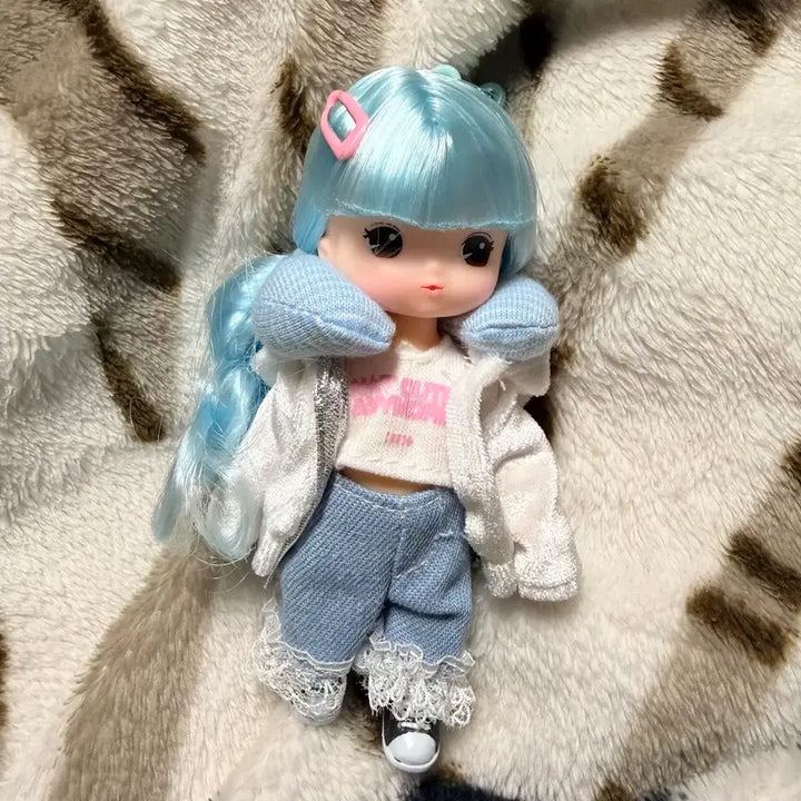 [BUNJANG] ILLIT Little Mimi Sleepy Girl Doll / 아일릿 리틀미미 인형 슬리피걸