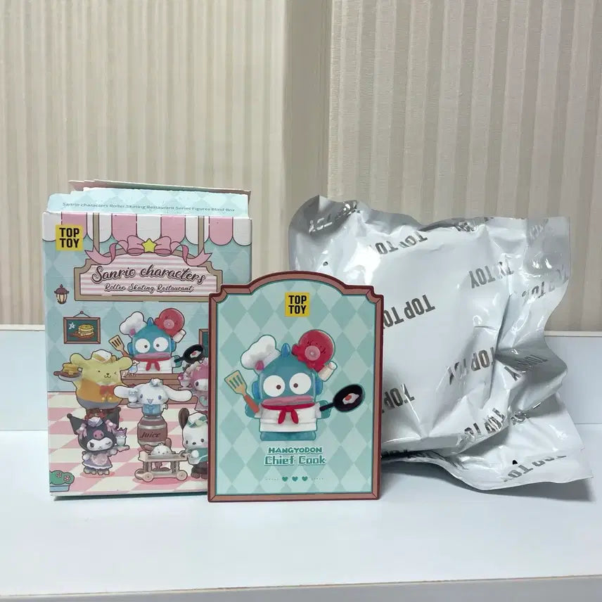 [BUNJANG] Han Kyu Dong (Gyo Dong) Roller Skater Chef Figure / (새상품) 교동이 한교동 탑토이 산리오 롤러스케이트 레스토랑 피규어