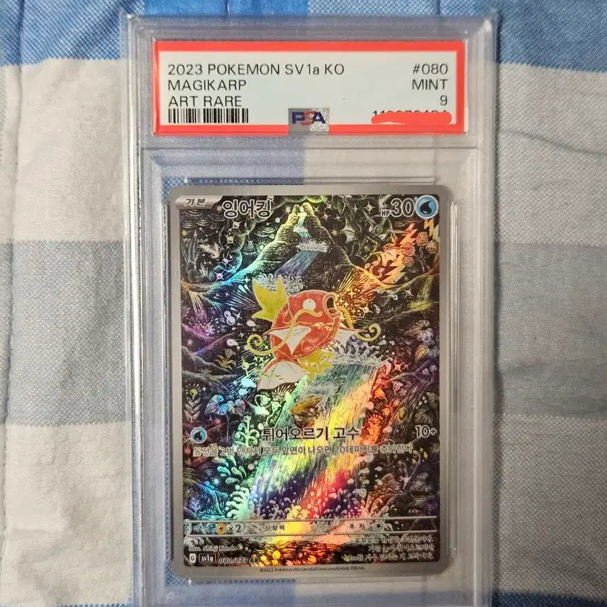 [BUNJANG] Pokemon Card Magikarp AR PSA 9 Graded Card / 포켓몬카드 잉어킹ar PSA9