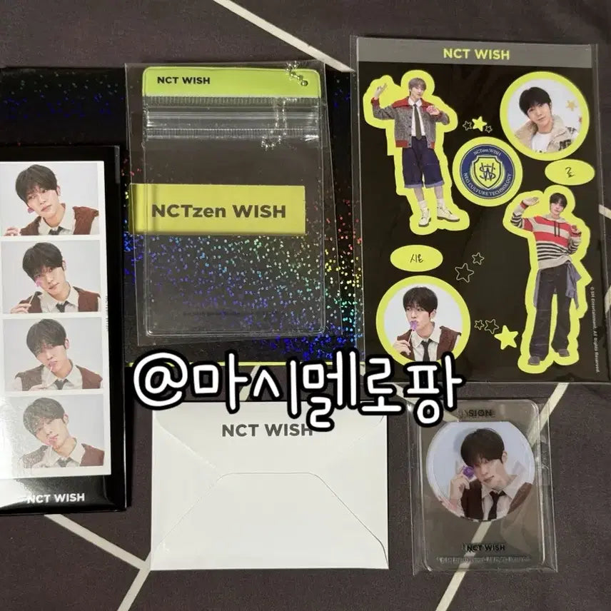 [SOLD OUT] 엔시티위시 위버스 멤버십 키트 양도 판매 포카 포토카드 네컷 엽서 스티커