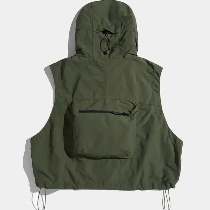 [BUNJANG] Outstanding Utility Vest Olive / 아웃스탠딩 UTILITY VEST