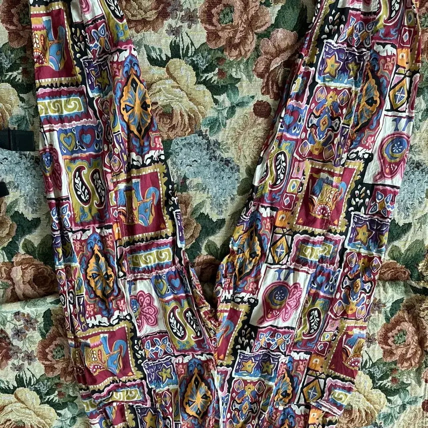 [BUNJANG] South2 West8 Paisley Cotton Pants M / South2 West8 페이즐리 팬츠 M