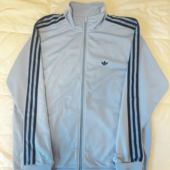 [BUNJANG] Adidas Beckenbauer Track Top Jersey - Ambient Sky Blue / 아디다스 베켄바우어 트랙탑져지  스카이블루