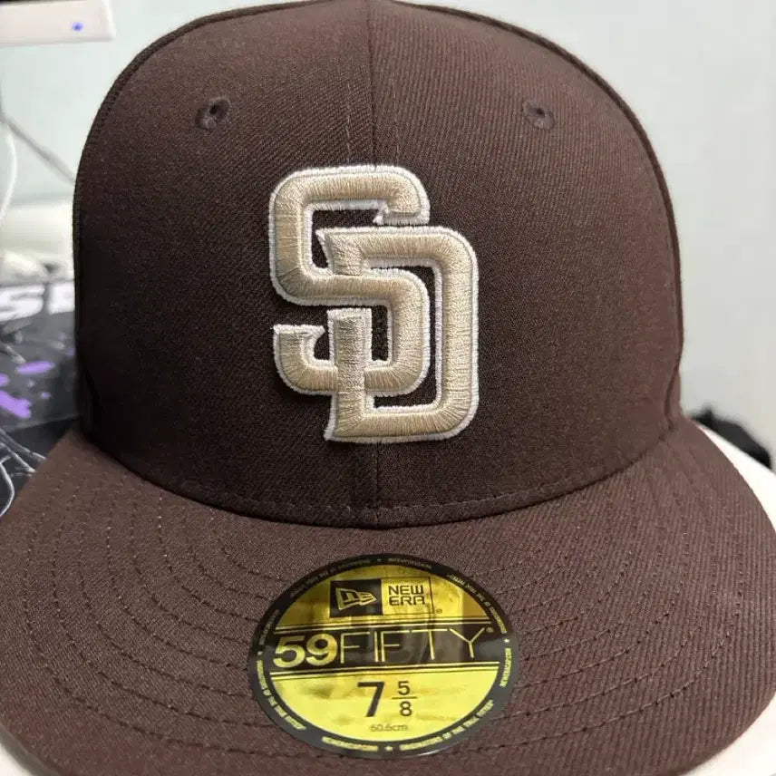 [BUNJANG] New Era San Diego Padres MLB Cap 7 5/8 / 뉴에라 샌디에이고 파드리스 MLB 모자 7 5/8