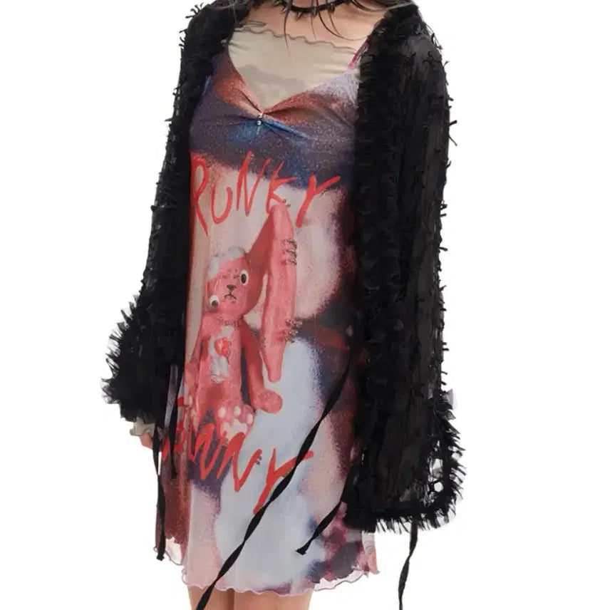 [BUNJANG] YOUTH BATH Chiffon Cardigan / 유쓰배쓰 CHIFFON CARDIGAN