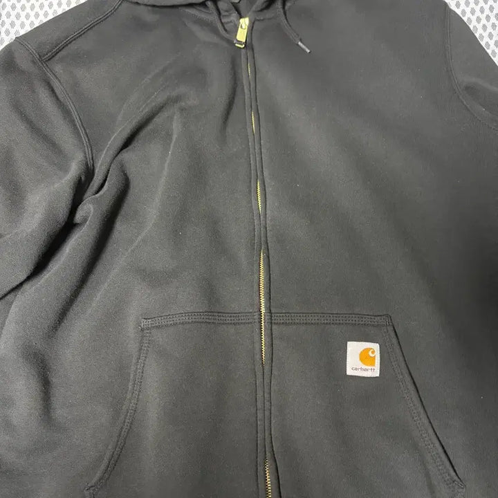 [BUNJANG] Carhartt Black Hoodie Zip-Up L / 칼하트 블랙 후드집업 L