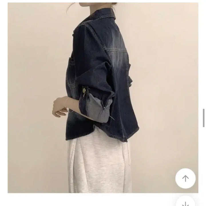 [BUNJANG] Dark Wash Denim Shirt / 한 번도 안 입고 보관 중인 진청남방 판매합니다
