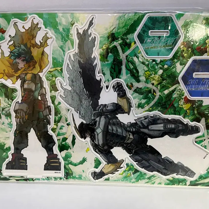 [BUNJANG] My Hero Academia Midoriya All Might Acrylic Stand / 나히아 히로아카 원화전 미도리야 올마이트 메가 아크릴 스탠드 미개봉