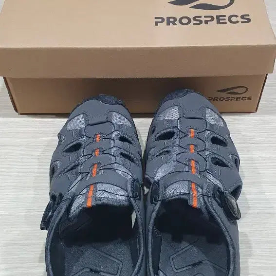 [SOLD OUT] (새상품) 프로스펙스 아쿠아슈즈 260 그레이 오렌지