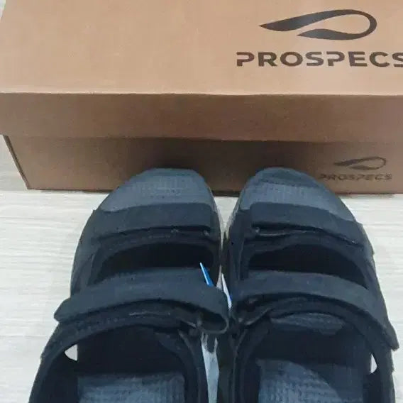 [BUNJANG] Pro-Specs SP811 Sandals - Black, Size 240 / (새상품) 프로스펙스 샌들 SP811 블랙 240
