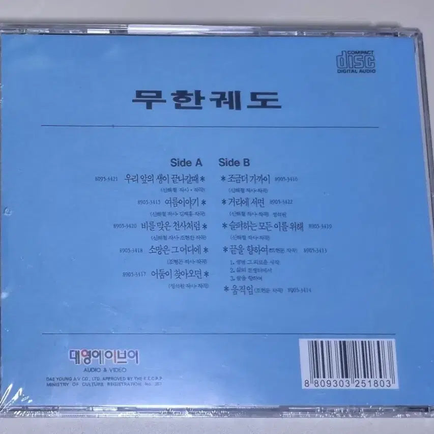 [SOLD OUT] 무한궤도 1집 (미개봉 CD)