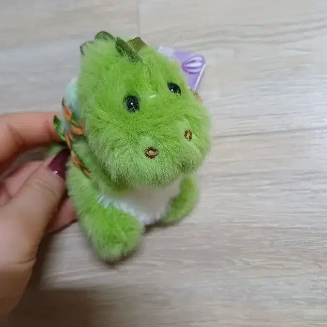 [BUNJANG] Avocado Dragon Plush Keychain / 새상품) 귀여운 아보카도 용용이 인형 키링