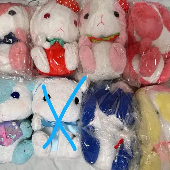 [BUNJANG] Poteusa Lotty Jumbo Big Rabbit Plush Dolls (10 Types) / 포테우사 롯삐 점보 빅 토끼 인형 10종