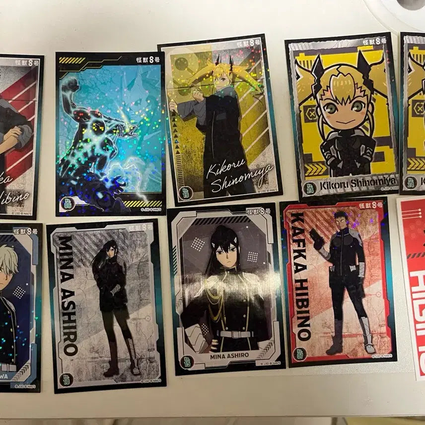 [BUNJANG] Kaiju No. 8 Sticker Set (10 pcs) / 괴수 8호 스티커 10장