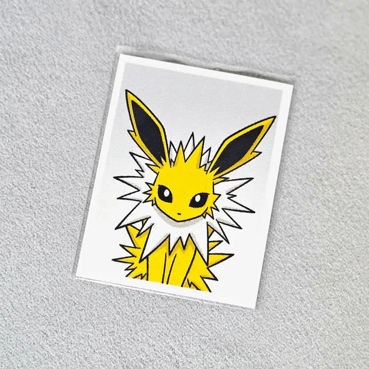 [BUNJANG] Pokemon Proof Photo Jamsil Pop-up Gacha Jolteon / 포켓몬스터 포켓몬 증명사진 증사 잠실 팝업 가챠 쥬피썬더