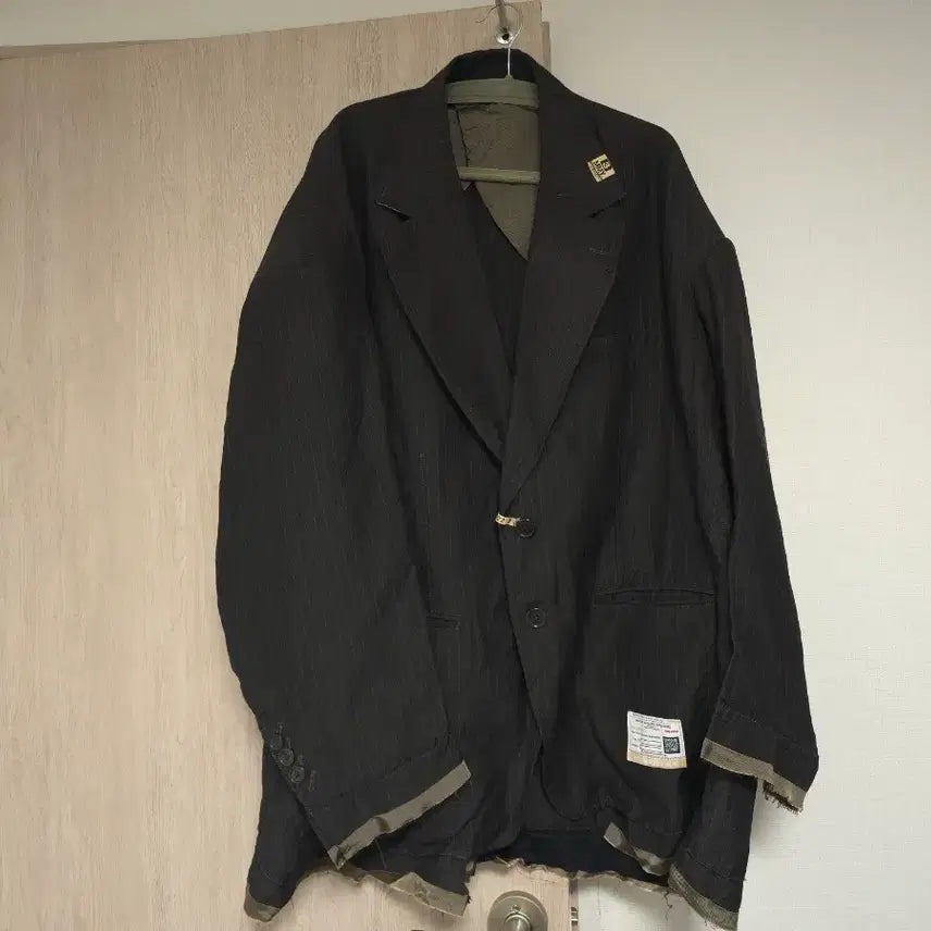 [BUNJANG] Maison Mihara Yasuhiro A08JK032 Blazer Jacket / 메종 미하라 야스히로 A08JK032 블레이저 재킷