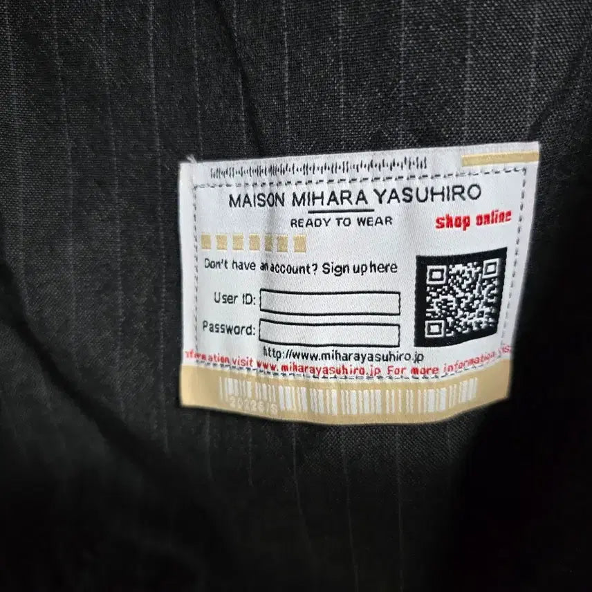 [BUNJANG] Maison Mihara Yasuhiro A08JK032 Blazer Jacket / 메종 미하라 야스히로 A08JK032 블레이저 재킷