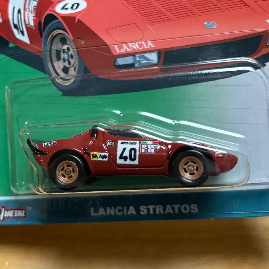 [BUNJANG] Hot Wheels Premium Lancia Stratos Car Culture Diecast Model / 핫휠 프리미엄 란치아 스트라토스 카컬쳐 미니카 다이캐스트