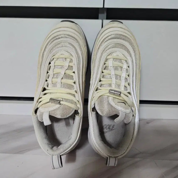 [BUNJANG] Nike Air Max 97 White Sneakers 235 / 나이키 에어맥스 97 화이트 운동화 235
