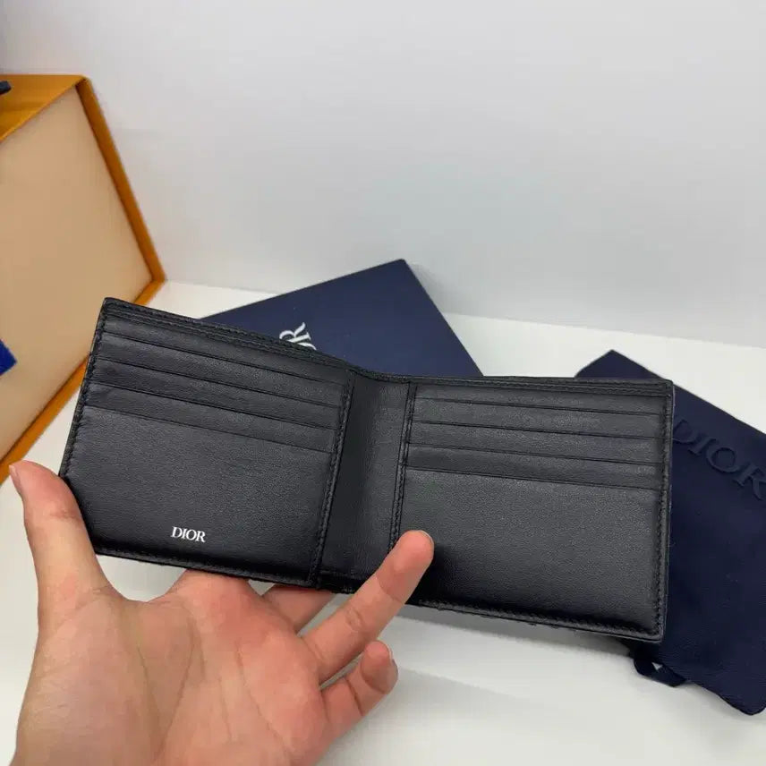 [BUNJANG] Dior Oblique Bifold Wallet Beige / 디올 오블리크 반지갑 베이지 새상품급