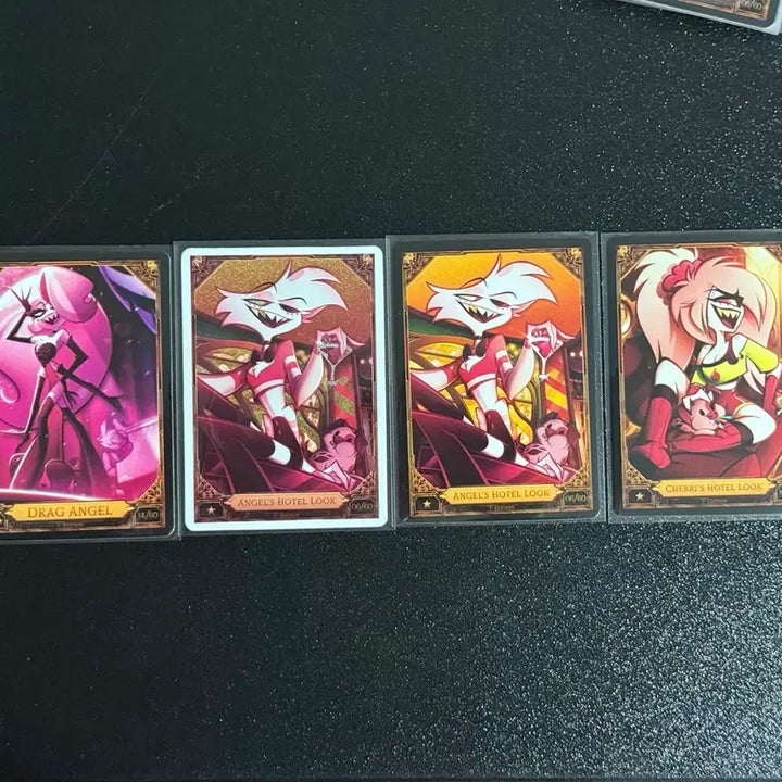 [BUNJANG] Hazbin Hotel Angel Dust Cherrybomb Foil Drag Angel Card Set / [일괄] 해즈빈호텔 엔젤 체리밤 포일 드랙엔젤 카드 세트