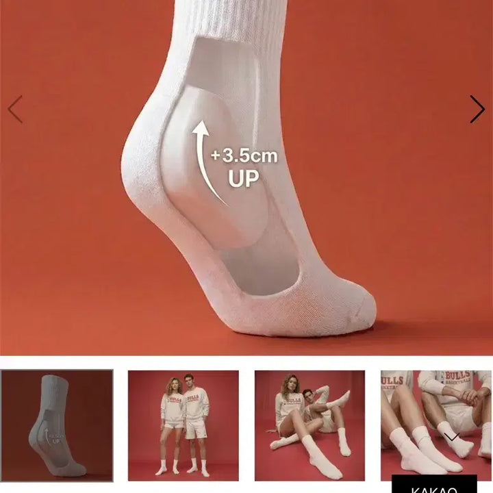 [BUNJANG] Inner Mind Hidden Heel Socks 3.5cm (2 Pairs) / 이너마음 히든힐 삭스 3.5cm 두 켤레