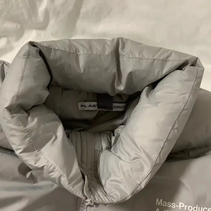 [BUNJANG] Plastic Product Padded Jacket (Light Grey, Size M) / 플라스틱프로덕트 패딩 MPa 패딩