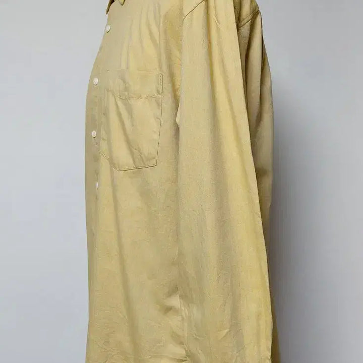 [BUNJANG] Ziozia Cotton Shirt Mustard Yellow (110) / 지오송지오 면 남방 셔츠 (110)