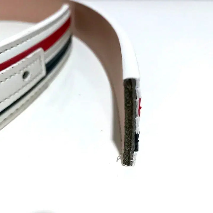 [BUNJANG] Triple Buckle Cowhide Leather Belt - Casual &amp; Formal Wear / (택포)트리플 버클사가 소가죽벨트 골프 캐쥬얼 정장