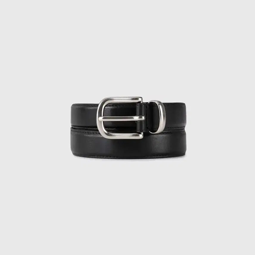 [BUNJANG] Tonywörk Brushed Silver Buckle Belt M / 토니웩 브러쉬드 실버 버클 벨트 M
