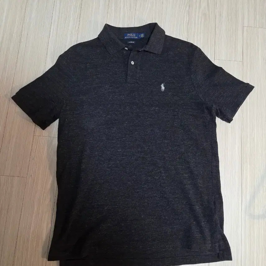 [BUNJANG] Polo Ralph Lauren Classic Fit Charcoal T-Shirt (M) / 폴로 랄프로렌 클래식핏 차콜 M사이즈 카라티