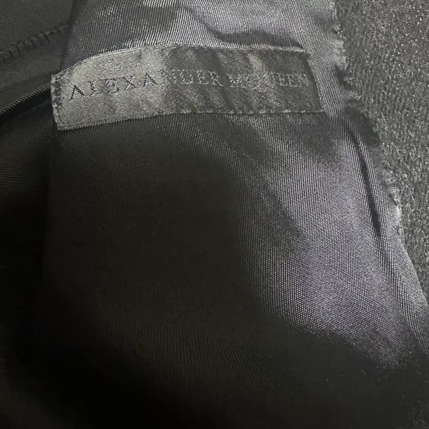 [BUNJANG] Alexander McQueen Checked Blazer Jacket Black 48 / 알렉산더 맥퀸 / 새상품 체크 블레이져 자켓 블랙 / 48