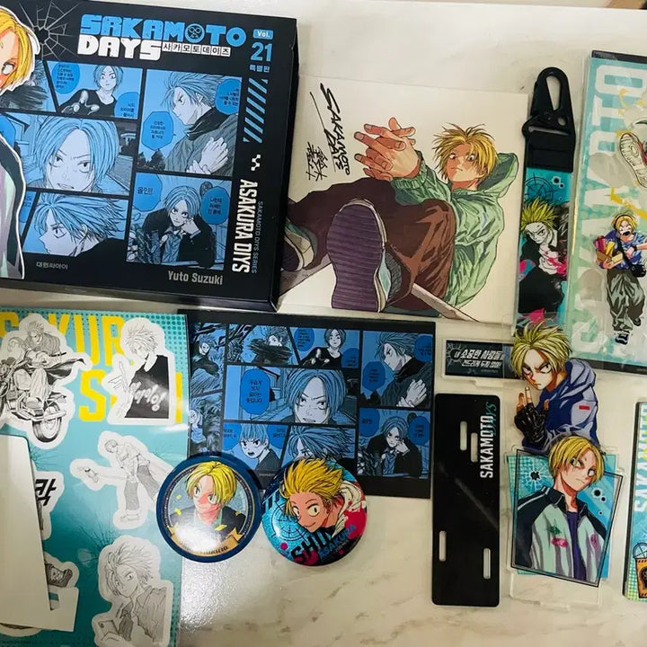 [BUNJANG] Sakadai Nagumo / Shin Acrylic Stand Set / 사카데이 나구모/신 판매(급처)