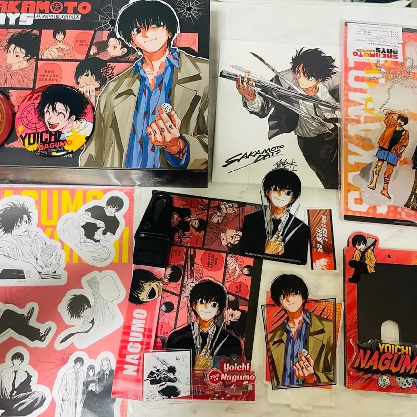 [BUNJANG] Sakadai Nagumo / Shin Acrylic Stand Set / 사카데이 나구모/신 판매(급처)