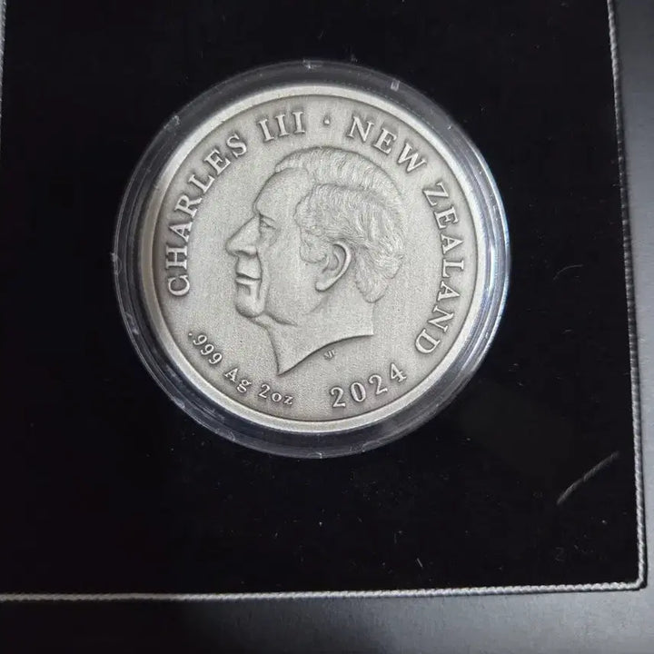 [BUNJANG] Fiji 50 Cents Vulcan Volcano 2oz 999 Silver Coin Limited Edition 250 pcs / 피지 불카누 화산 50센트 기념 은화한정판250개