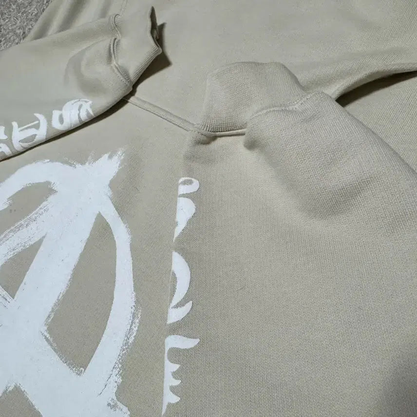 [BUNJANG] VETEMENTS Anarchy Hoodie Ivory / 베트멍 아니키 후드 아이보리