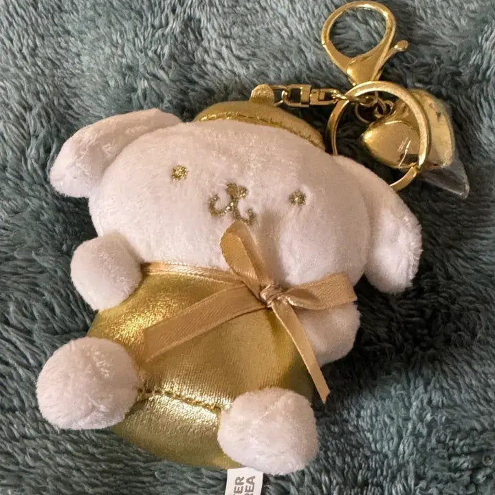 [BUNJANG] Sanrio Pompompurin &amp; Cinnamoroll Plush Keychain Set / 택있는새제품 산리오 폼폼푸린, 시나모롤 인형 키링