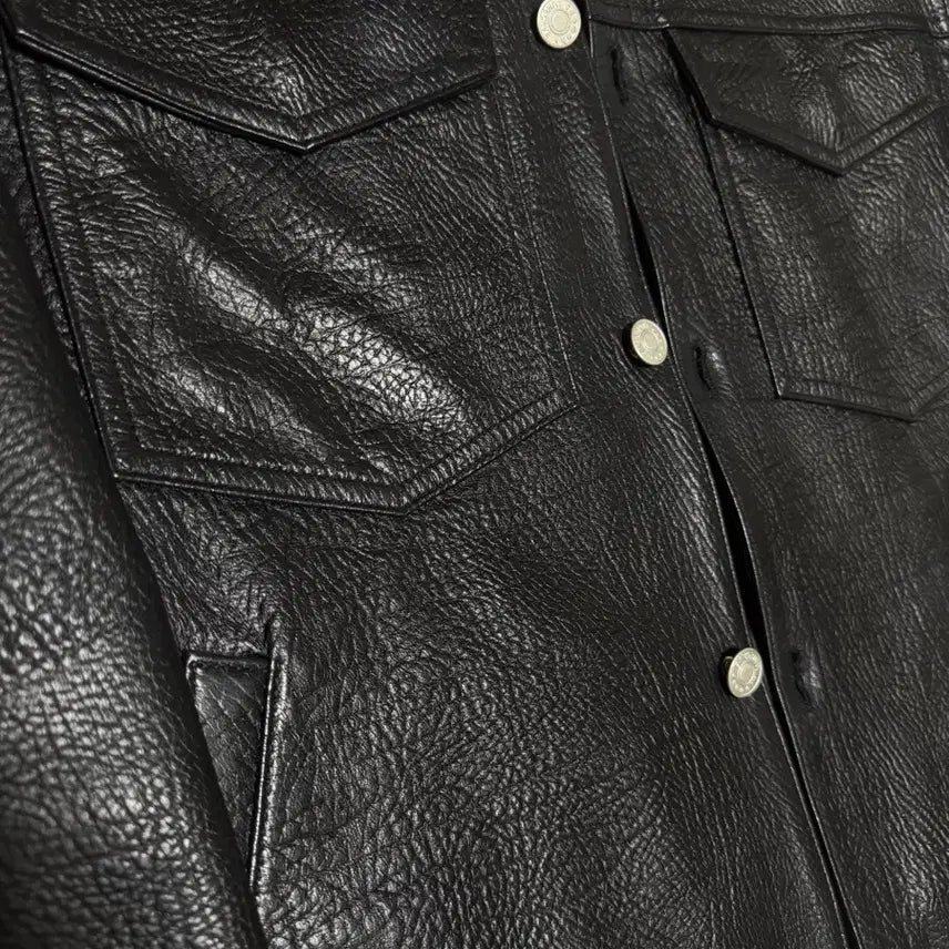 [BUNJANG] Runekev Sheepskin Leather Jacket / 룬케이브 레더 자켓