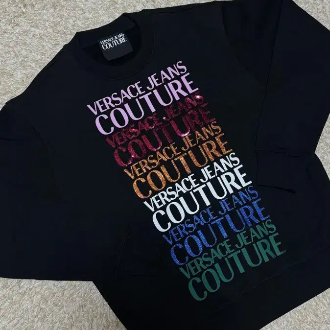 [BUNJANG] Versace Logo Sweatshirt / 베르사체 로고 맨투맨