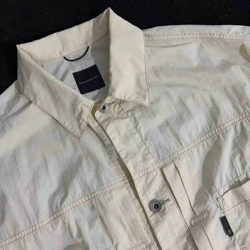 [BUNJANG] Moif Trucker Jacket Cream / 모이프 트러커 자켓 크림색상