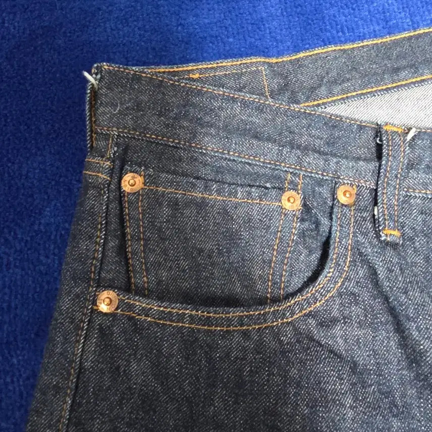 [BUNJANG] OrSlow 66 Model Standard Denim Jeans / 오어슬로우 66모델 스탠다드 데님 원워시 4사이즈