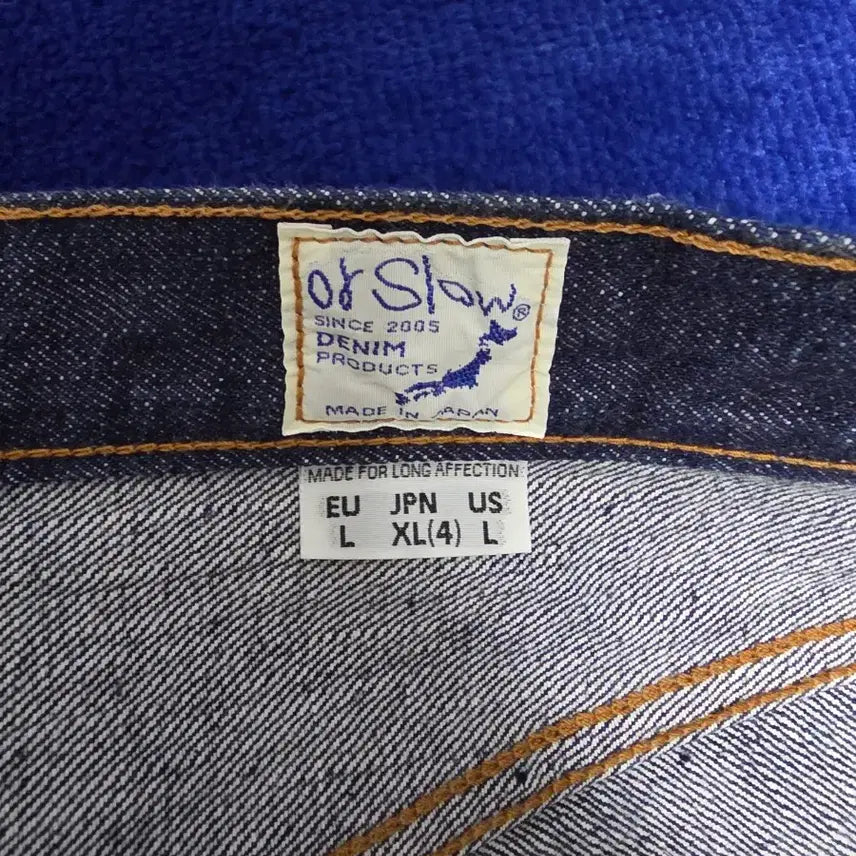 [BUNJANG] OrSlow 66 Model Standard Denim Jeans / 오어슬로우 66모델 스탠다드 데님 원워시 4사이즈