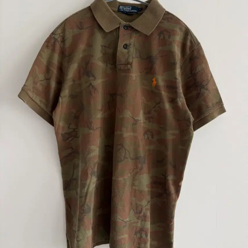 [BUNJANG] Polo Ralph Lauren Camouflage PK T-Shirt / 폴로 랄프로렌 카모플라쥬 PK 티셔츠