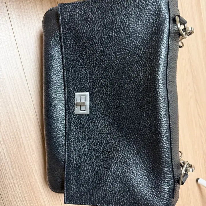 [BUNJANG] minitmute Peretti Medium Shoulder Bag Black / 미닛뮤트 페레티 미듐 +이너백