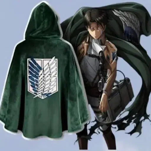 [BUNJANG] Flank Burger Attack on Titan Survey Corps Cape (Sealed) / 플랭크버거 진격의거인 조사병단 망토 (미개봉)