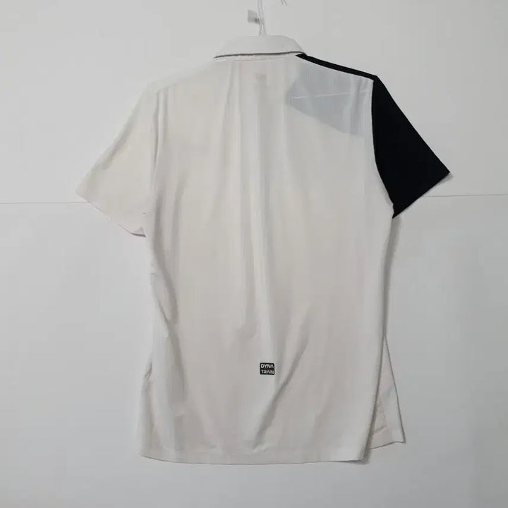 [BUNJANG] Dynafit Short-Sleeve Polo Shirt (White/Black) / 다이나핏 반팔 카라티 화이트 블랙 기능성 ㅡ0265
