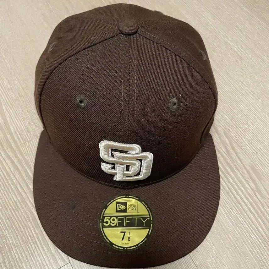 [BUNJANG] New Era MLB Authentic San Diego Padres 7 1/8 Brown Ball Cap / 뉴에라 7 1/8 MLB 어센틱 샌디에이고 파드리스 브라운 / 볼캡