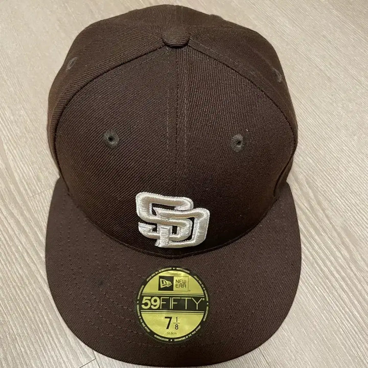 [BUNJANG] New Era MLB Authentic San Diego Padres 7 1/8 Brown Ball Cap / 뉴에라 7 1/8 MLB 어센틱 샌디에이고 파드리스 브라운 / 볼캡