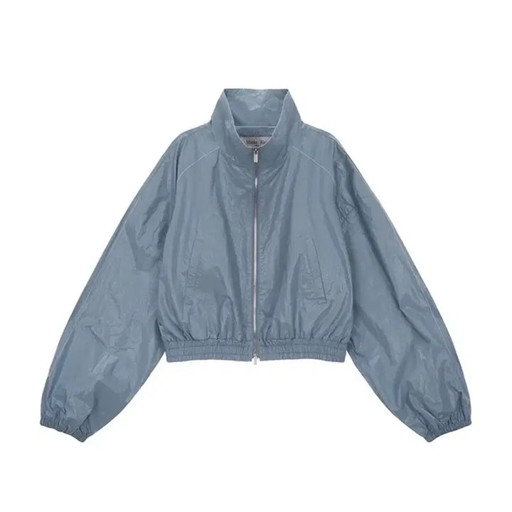 [BUNJANG] Matinkim Coated Crop Windbreaker M / 새상품) 마뗑킴 코팅 크롭 바람막이 M
