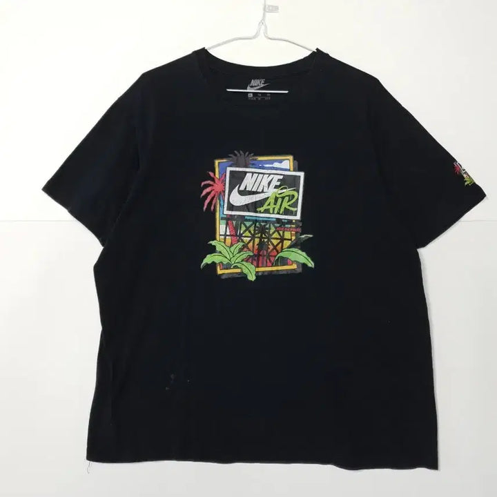 [BUNJANG] Nike Air Black Short Sleeve T-Shirt / 나이키 에어 블랙 반팔 티셔츠 ㅡ0264